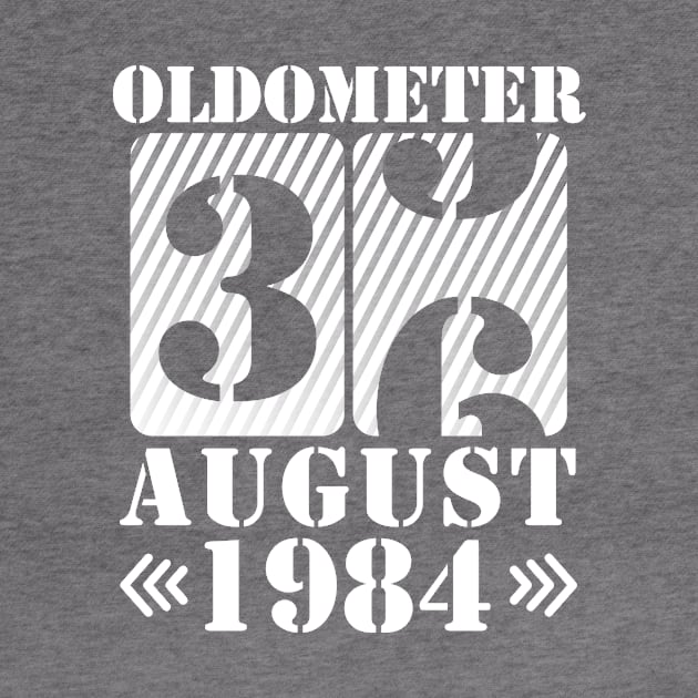 Oldometer 36 Years Old Was Born In August 1984 Happy Birthday To Me You by DainaMotteut